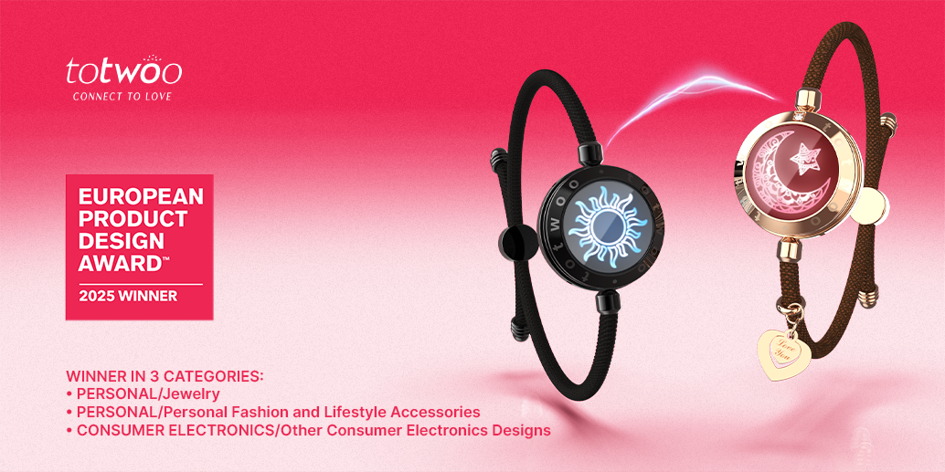 Totwoo belönas med European Product Design Award 2025 för sina innovativa smycken.