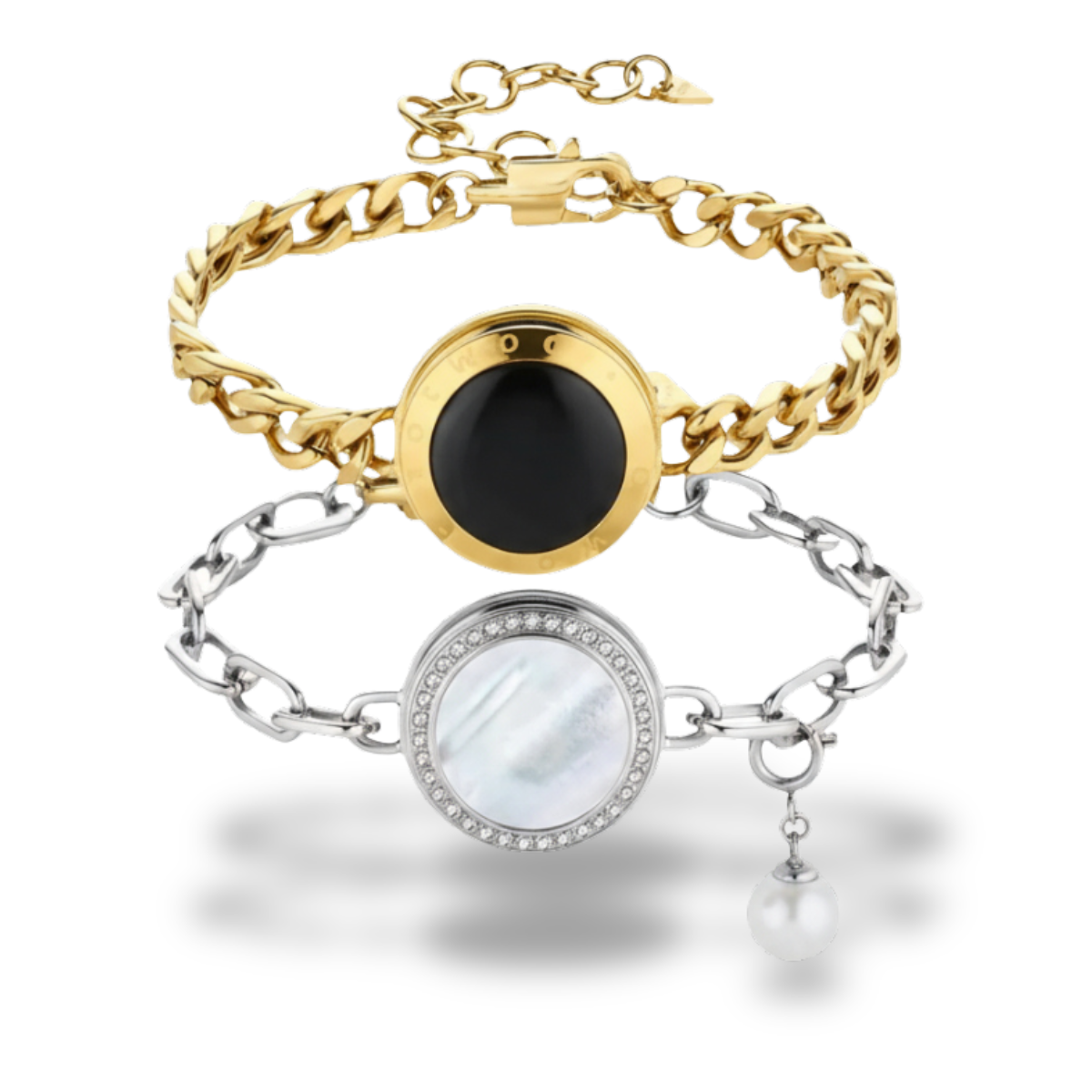 Soulmate 2.0 Guld & Silver | Toucharmband