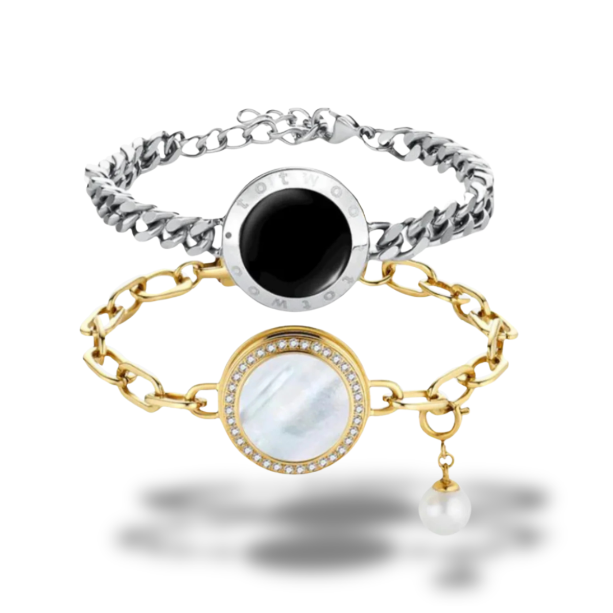 Soulmate 2.0 Silver & Guld | Toucharmband