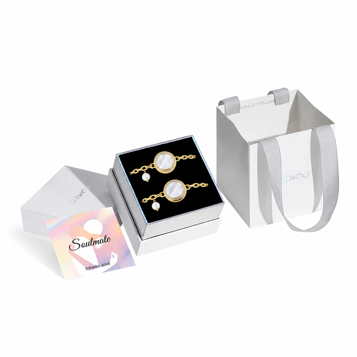 Soulmate 2.0 Gold | Touch bracelet