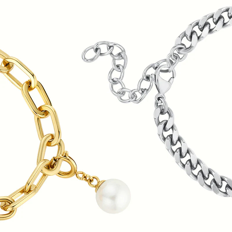 Soulmate 2.0 Silver & Guld | Toucharmband