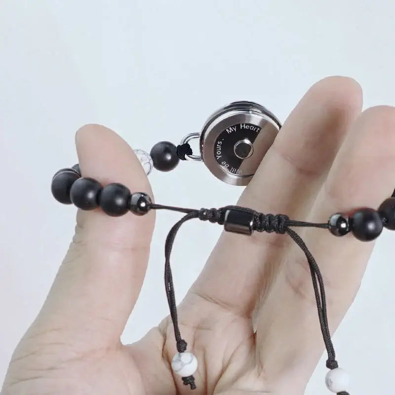 Soulmate Svart & Vit agat | Toucharmband