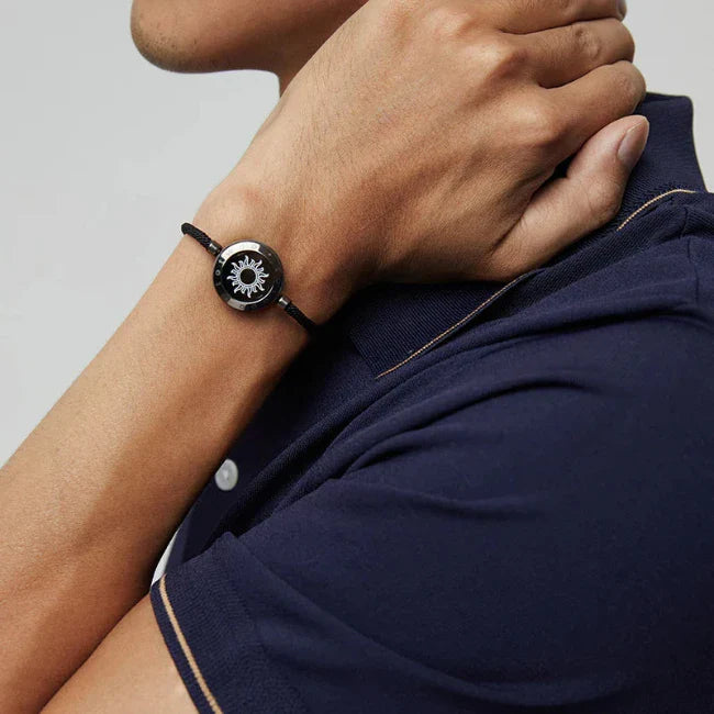 Milan Rope Svart & Roséguld | Toucharmband