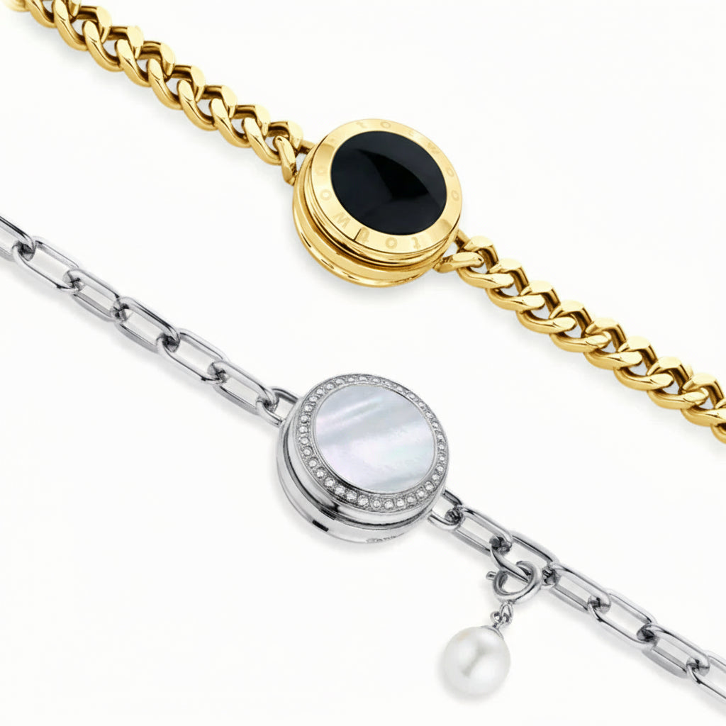 Soulmate 2.0 Guld & Silver | Toucharmband